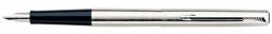 Parker Jotter töltőtoll, ezüst színű klip, rozsdamentes acél tolltest (ICPJFPST)