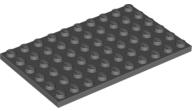LEGO® 3033c85 - LEGO sötétszürke lap 6 x 10 méretű