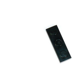 LEGO® 3623c11 - LEGO fekete lap 1 x 3 méretű