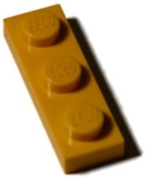 LEGO® 3623c3 - LEGO sárga lap 1 x 3 méretű