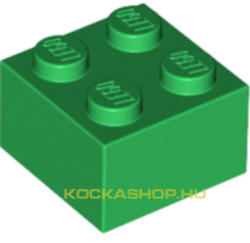 LEGO® 1x2x2 zöld elem | 300328