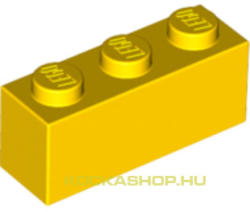 LEGO® 1x1x3 sárga elem | 362224