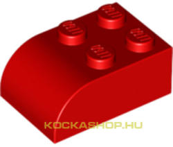 LEGO® 2x3 piros lekerekített elem | 621521