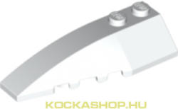 LEGO® 2x6 fehér elem bal oldali csatlakozással | 4160124