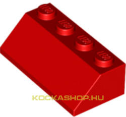 LEGO® 2x4/45° piros elem | 303721