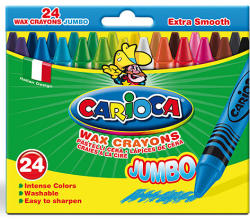CARIOCA Jumbo zsírkréta készlet 24db - Carioca (42390) - jatekshop