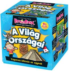 Green Board Game BrainBox - A világ országai