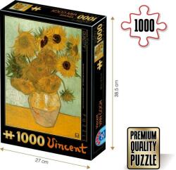 D-Toys Vincent Van Gogh Floarea Soarelui 1000 Puzzle