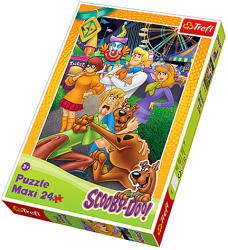 Trefl Scooby-Doo: Scooby és a vidámpark 24 db-os (14181)