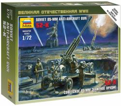 Zvezda Soviet 85mm Anti-Aircraft Gun 1:72 (6148)