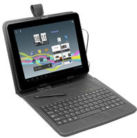 Tracer Tablet Case with mini USB Keyboard 7" - Black (43253)