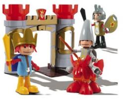 Piccoli Mondi - Wizard and Dragon - Set de joaca cu figurine (EP25394)