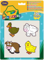 Crayola Mini Kids Óriás állatos matricás foglalkoztató (MH-12599)