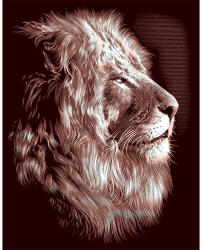 Reeves Arany képkarcoló - Fennséges oroszlánok (PPCF30)