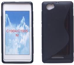 Haffner S-Line - Sony Xperia M case black