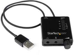 StarTech ICUSBAUDIO2D hangkártya vásárlás, olcsó StarTech ICUSBAUDIO2D  árak, sound card akciók