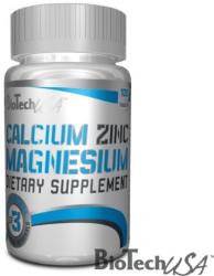 BioTechUSA Calcium Zinc Magnesium tabletta 100 db