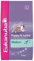 EUKANUBA Puppy & Junior Medium Breed 1 kg