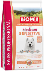 Biomill Swiss Professional Medium Sensitive salmon & rice 12 kg