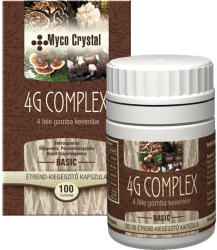 Myco Crystal 4 g Complex gomba kapszula- 100 db