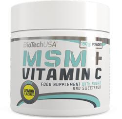 BioTechUSA MSM+Vitamin C italpor 150g