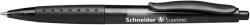 Schneider Suprimo golyóstoll, 0.5mm, nyomógombos - fekete