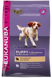 EUKANUBA Puppy & Junior rich in Lamb & Rice 2x12 kg