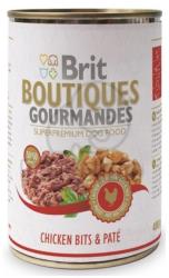 Brit Boutiques Gourmandes Chicken Bits & Paté 24x400 g