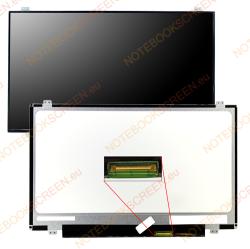 AU Optronics B140XTN02.3 kompatibilis matt notebook LCD kijelző