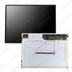 Quanta TM121XG-02L02D kompatibilis matt notebook LCD kijelző
