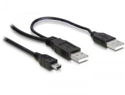 Delock USB 2.0-USB mini Y 5-pin Converter 1m 82447