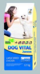 DOG VITAL Junior Large Breed Chicken 12 kg