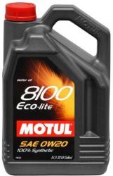 Motul 8100 Eco-lite 0W-20 5 l