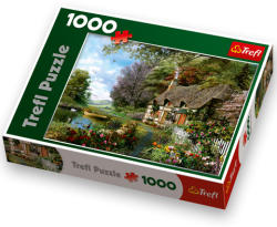 Trefl Erdei házikó/Bájos zúg 1000 db-os (10297)