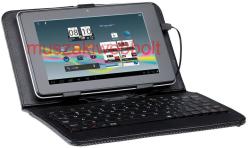 Tracer Walker Case with micro USB Keyboard 7" - Black (43706)