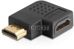 Delock HDMI 90° Adapter M/F 65076