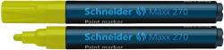 Schneider Lakkmarker Maxx 270 1-3mm Sárga TSC270S