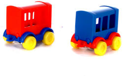 Wader Kid Cars személyszállító vonatkocsi fiús színekben (37992)