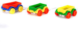 Wader Kid Cars teherszállító vonatkocsi fiús színekben