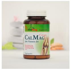 Vitaking CalMag Citrát + D3-vitamin 90 db