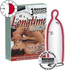 Secura Longtime Lover - Hosszantartó szerelem késleltető óvszer 3 db