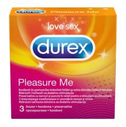 Durex Pleasure Me (Pleasuremax) bordás-pontozott óvszer 3 db
