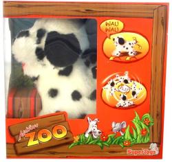 Simba Toys Action Zoo Interaktív kutyus - pöttyös (Salto Wuffi)