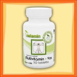 Netamin Multivitamin+ Vas 30 db