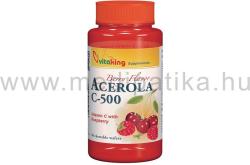 Vitaking Acerola C-500 rágótabletta 40 db