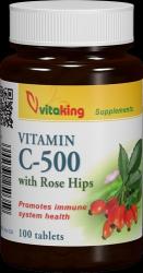 Vitaking C-vitamin csipkebogyóval 500 mg 100 db