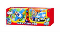 WOW Toys Combo Pack - Rendőrség - őrjáratozó rendőr barátok (80028)