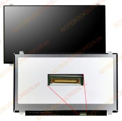 AU Optronics B156XW04 V. 8 kompatibilis matt notebook LCD kijelző