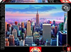 Educa HDR Puzzle - Manhattan, New York 1000 db-os (14811)