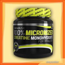 BioTechUSA 100% Micronized Creatine Monohydrate 300 g